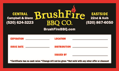 Gift Certificates 3.5" x 8.5"